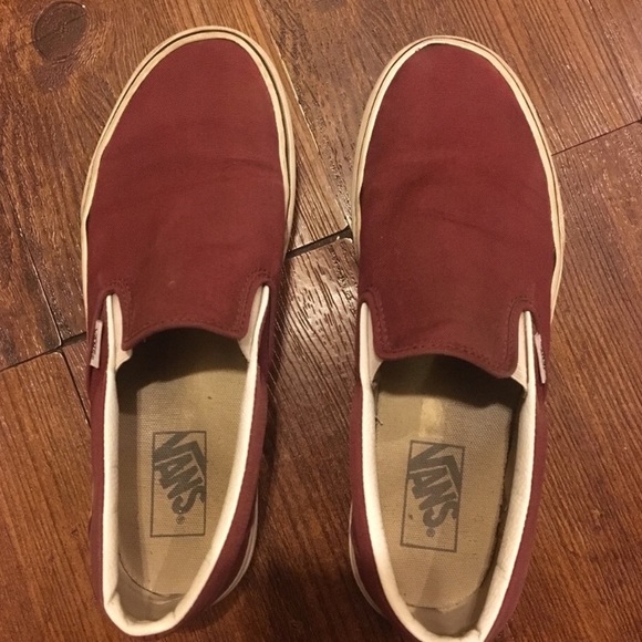 Vans Shoes - Burgundy vans